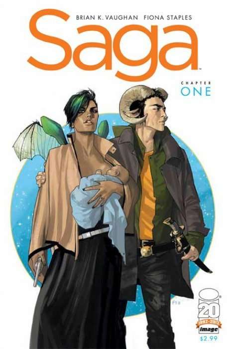 Saga 1 - 5, Number 1 -  4 First Print, NM