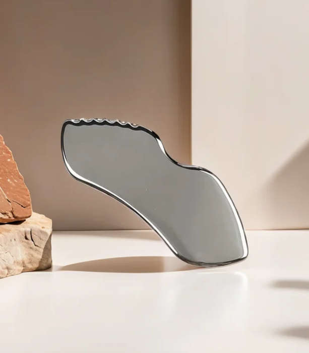 Gua Sha - Geared Stainless Steel