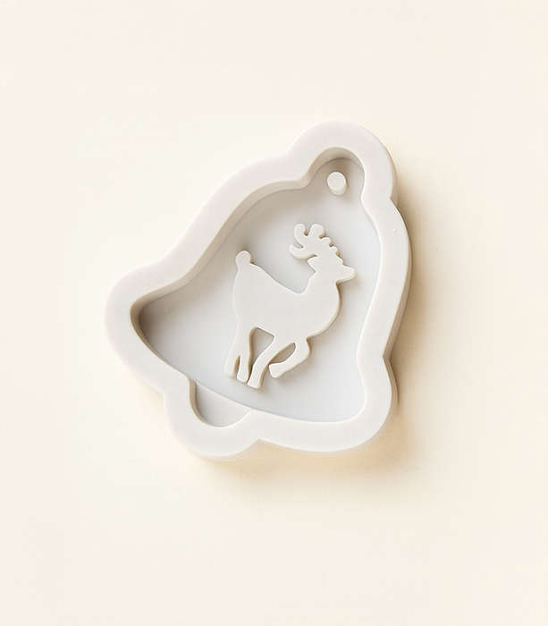 Silicone Mould - Christmas Bell Ornament