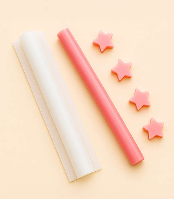 Silicone Soap Mould - Mini Star Tube