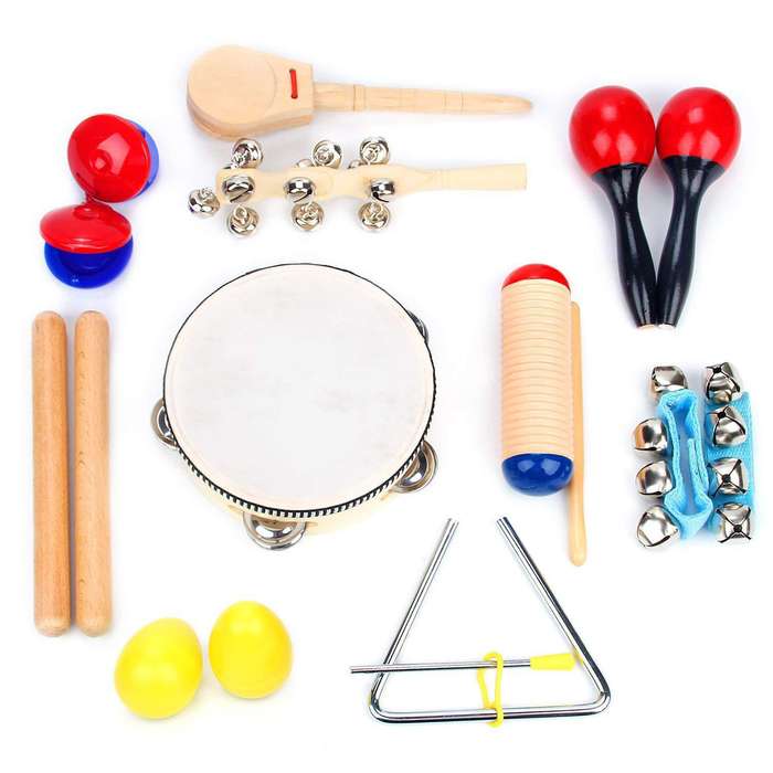 Wooden Musical Instrument Set for Kids (18-Piece) | South Africa