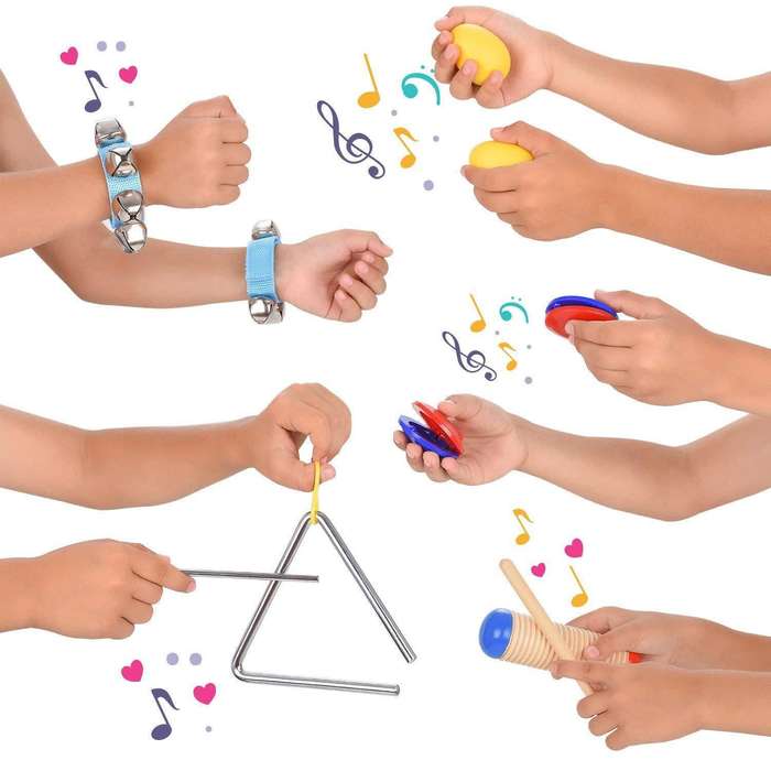 Wooden Musical Instrument Set for Kids (18-Piece) | South Africa