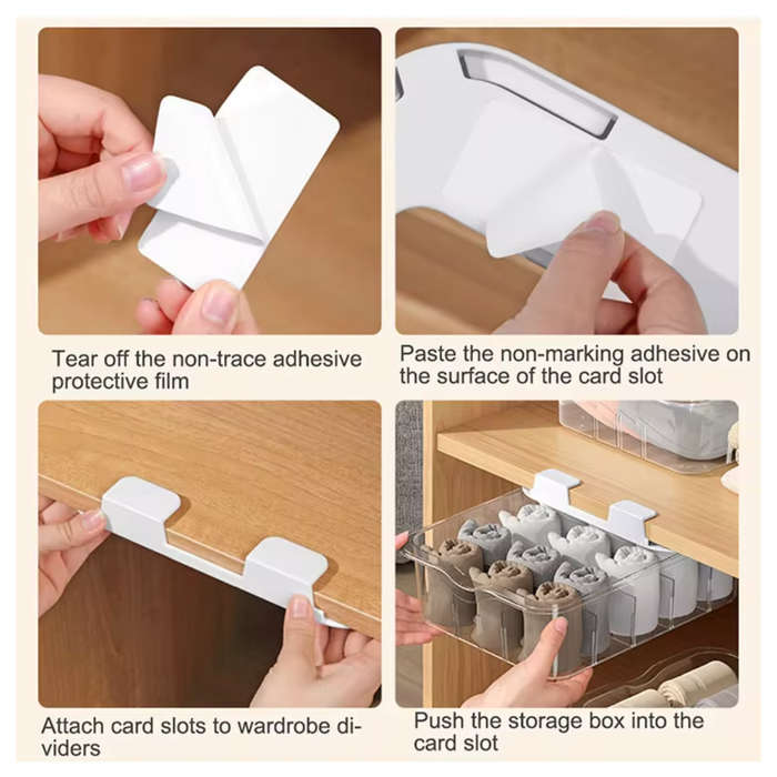 Wardrobe Storage Box Organizer | Multi-Functional Closet Storage SA