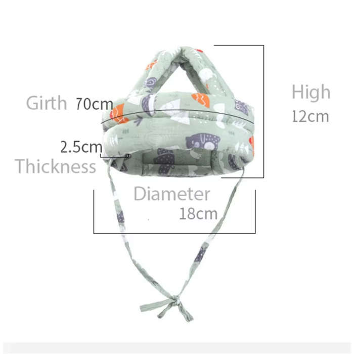 Baby Safety Helmet | Adjustable Infant Head Protector