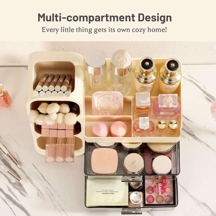 Makeup Organizer with Drawers  Cosmetic Storage for Bathroom SA