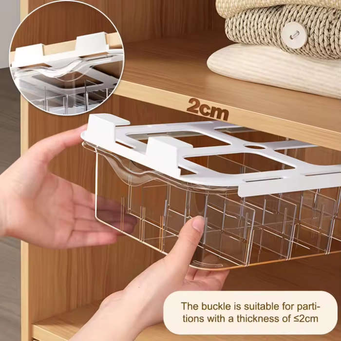 Wardrobe Storage Box Organizer | Multi-Functional Closet Storage SA