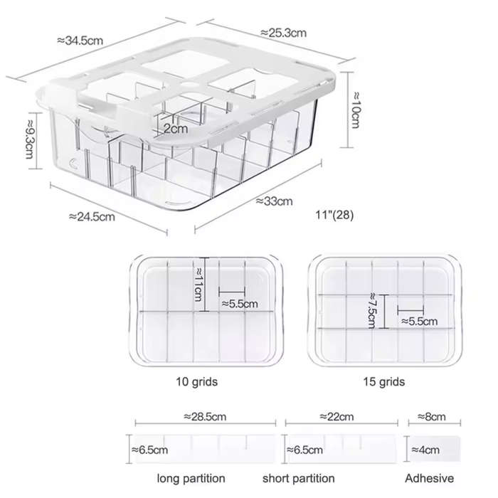 Wardrobe Storage Box Organizer | Multi-Functional Closet Storage SA