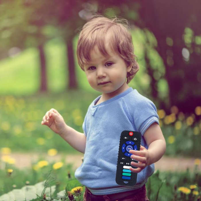 Baby Teether Remote Control Shape | Safe Silicone Teether South Africa