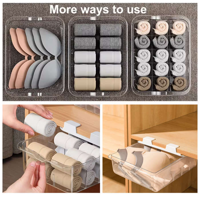 Wardrobe Storage Box Organizer | Multi-Functional Closet Storage SA