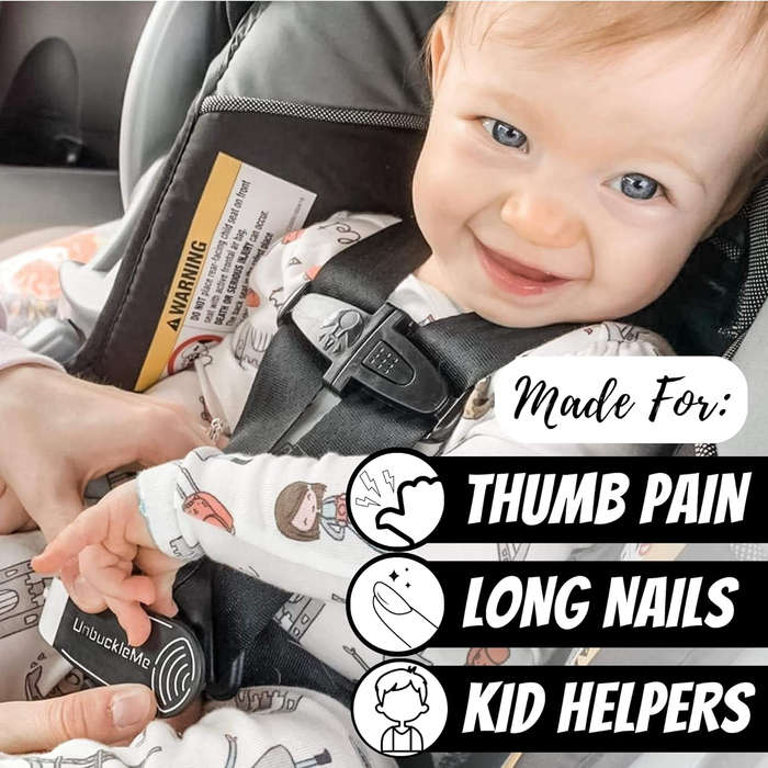 Car Seat Buckle Release Tool | Easy & Safe Unbuckling For Kids