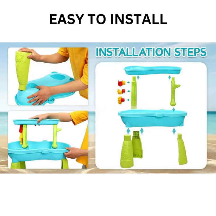 Sand and Water Table | Kids Splash Toys & Outdoor Play SA I 2 Tier