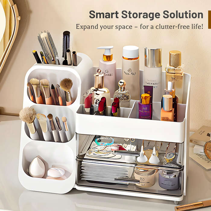 Makeup Organizer with Drawers  Cosmetic Storage for Bathroom SA