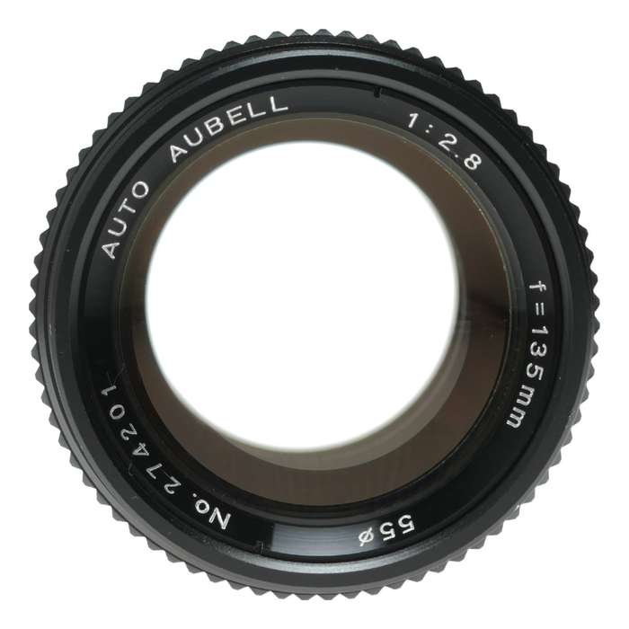 Auto Aubell 135mm f/2.8 Prime Lens Made in Japan