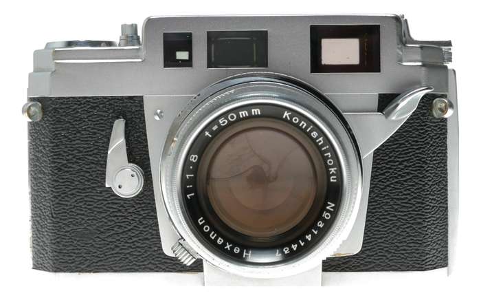 Konica III A Rangefinder Camera with Hexanon 50mm f/1.8 Lens