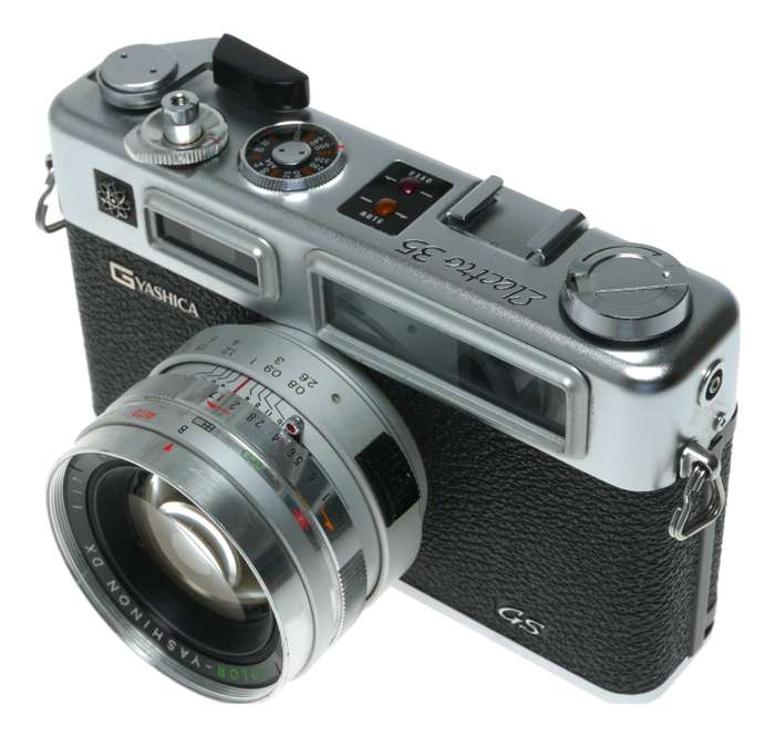 Yashica Electro 35 GSN Rangefinder Camera 45mm f/1.7 Color