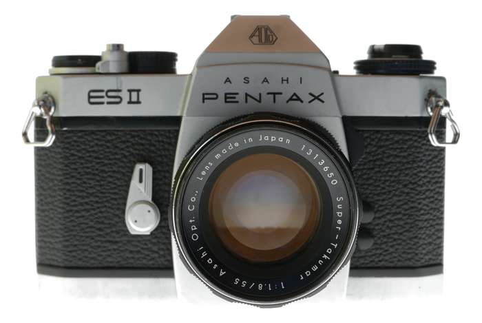 Asahi Pentax ES II SLR Camera with Super-Takumar 55mm f/1.8