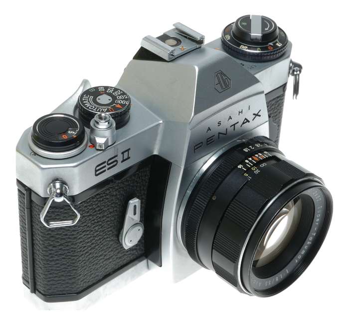 Asahi Pentax ES II SLR Camera with Super-Takumar 55mm f/1.8