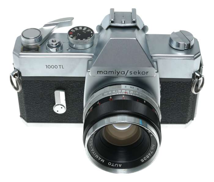 Mamiya-Sekor 1:1.2 f=50mm SLR Camera