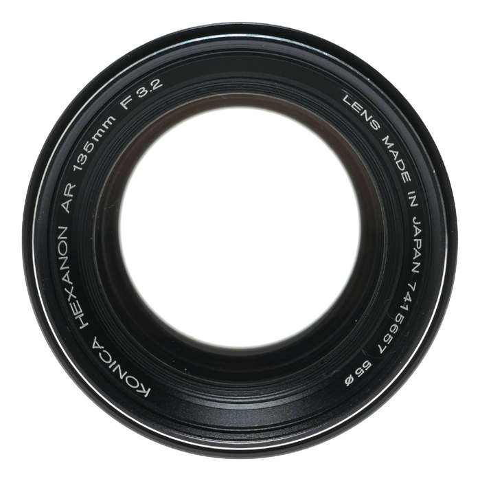 Konica Hexanon AR 135mm f/3.2 Prime Lens Made in Japan