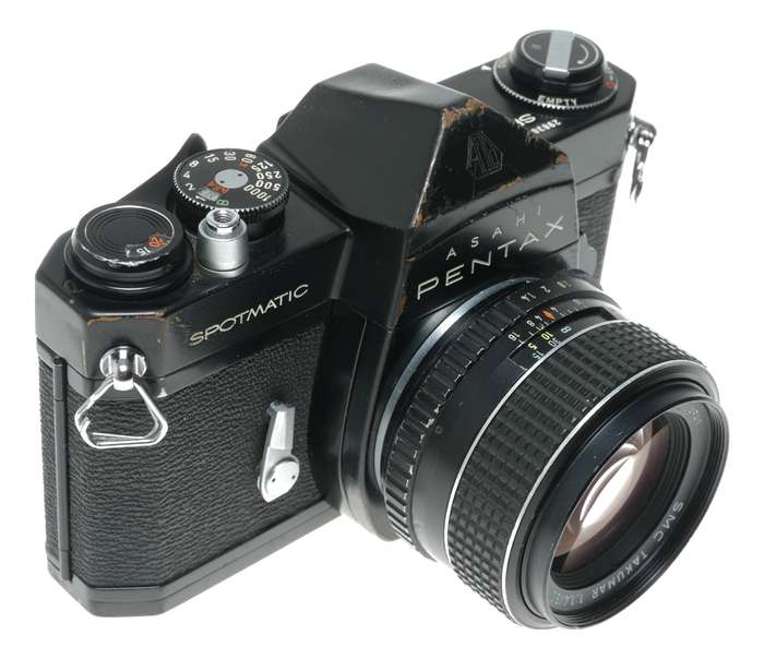Pentax Spotmatic SLR Camera with SMC Takumar 1:1.4/50mm Lens