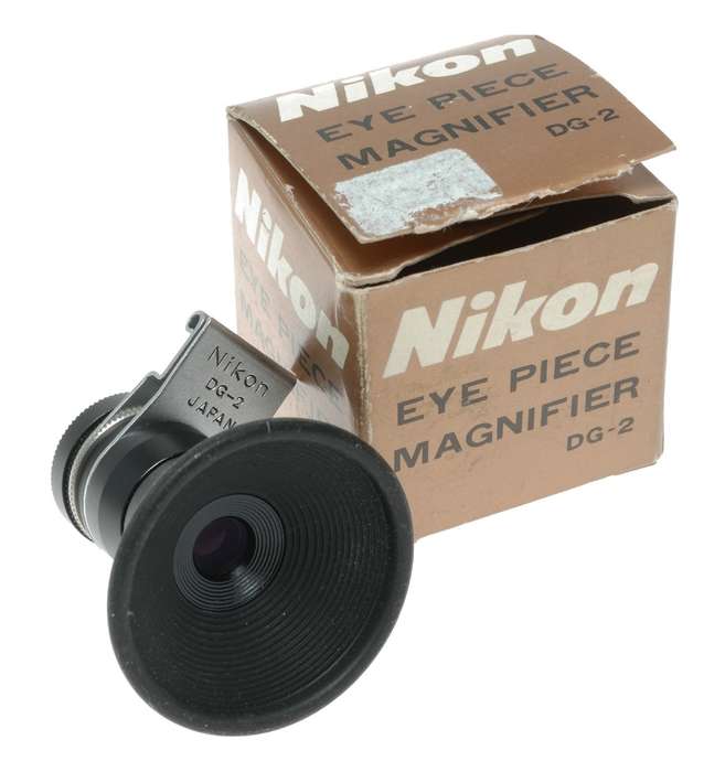 Nikon DG-2 Eye Piece Magnifier for Cameras Made in Japan