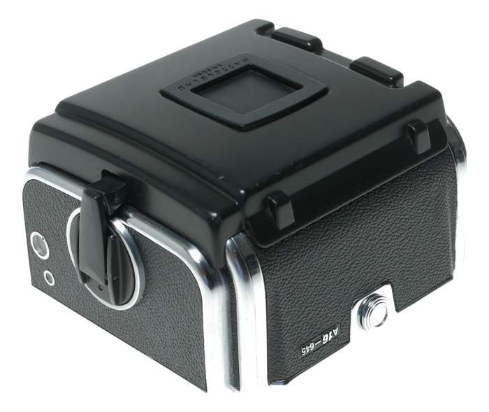 Hasselblad A16-645 Medium Format Film Camera Chrome Back