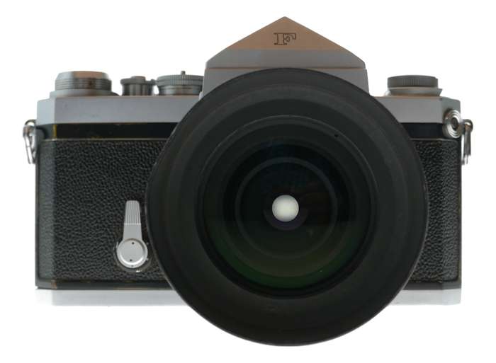 Nikon F SLR camera Nikkor - H.C Auto 28mm f/3.5 Lens HN - 2