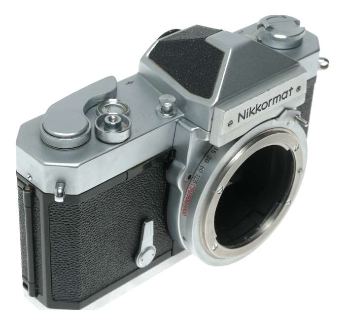 Nikkormat FT 35mm Film SLR Camera Chrome Body