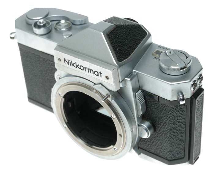 Nikkormat FT 35mm Film SLR Camera Chrome Body