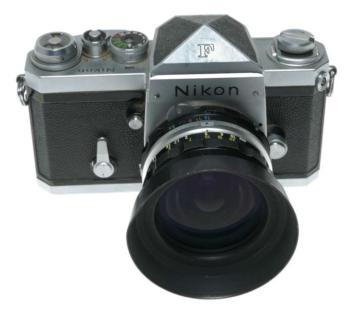 Nikon F SLR camera Nikkor - H.C Auto 28mm f/3.5 Lens HN - 2