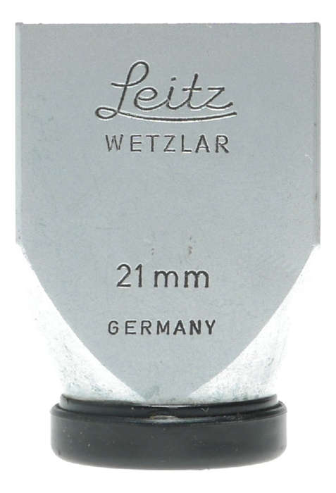 Leica Leitz Wetzlar 21mm View Finder Bright Line Chrome Case