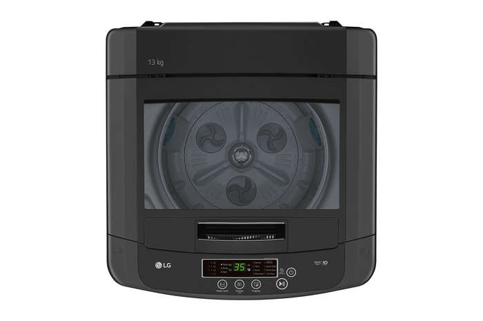 LG 13kg Top loader washing machine - Middle black-T1385NEHT2.ABMQESA