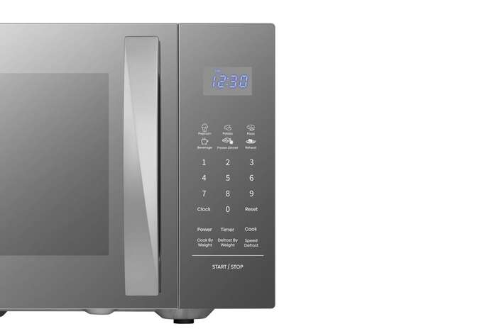 Hisense 26L Microwave Oven, Digital Control, Glass Silver Housing-H26MOS5H