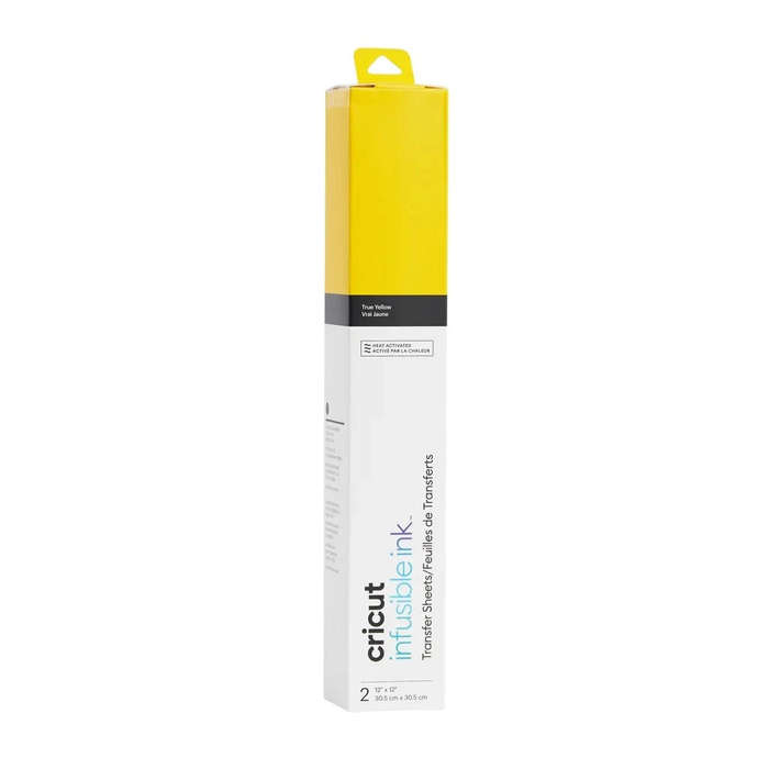 Cricut Infusible Ink Transfer Sheets True Yellow  2 Pack