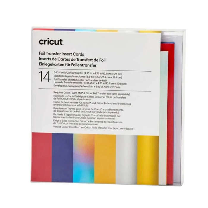 Cricut CC Foil Transfer Card & Envelope Set  14 Pack