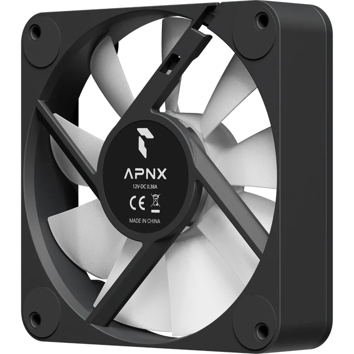 Aerocool APNX FP1-R 120mm PWM ARGB Fan - Black.