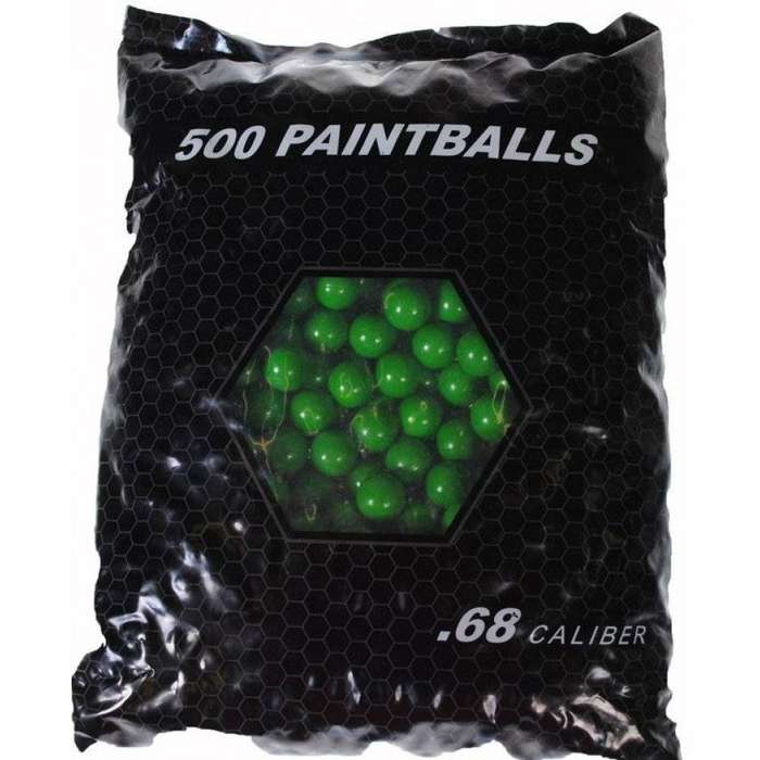 Ballistic .68 CAL/.50 CAL Paintballs (500) - Ammo