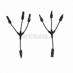1 to 3 MC4 Y-Branch Connectors (Per Pair) Part No: CN19-6