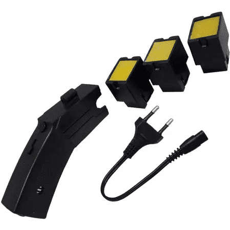 80KV Self Defence Shooting Stun Gun with 3 Cartridges