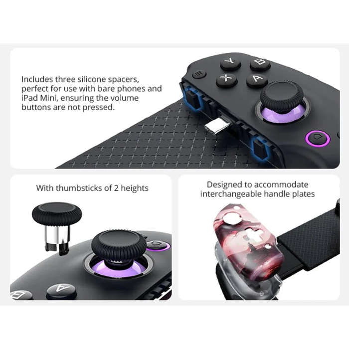 Abxylute S9 Mobile controller - USB-C + Bluetooth