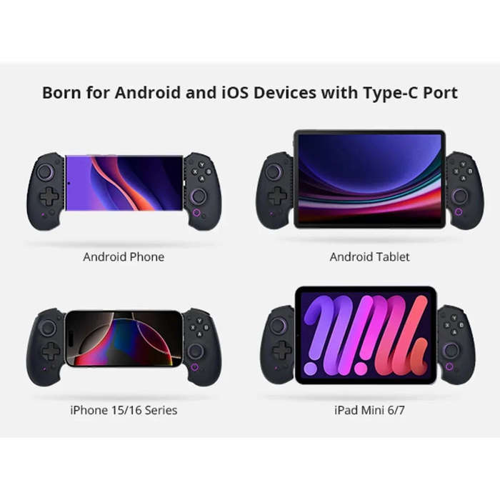 Abxylute S9 Mobile controller - USB-C + Bluetooth