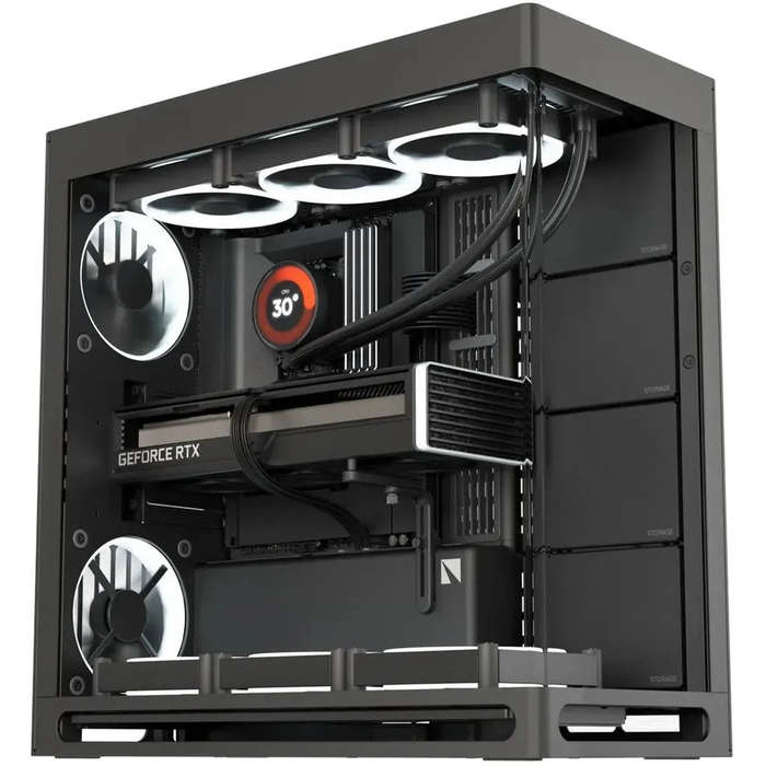 Aerocool HAVN HS 420 Base Edition Black EATX case