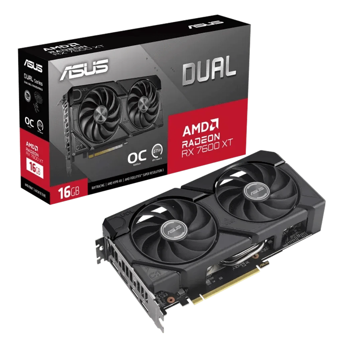 ASUS Dual -RX7600XT-O16G, Radeon RX 7600 XT