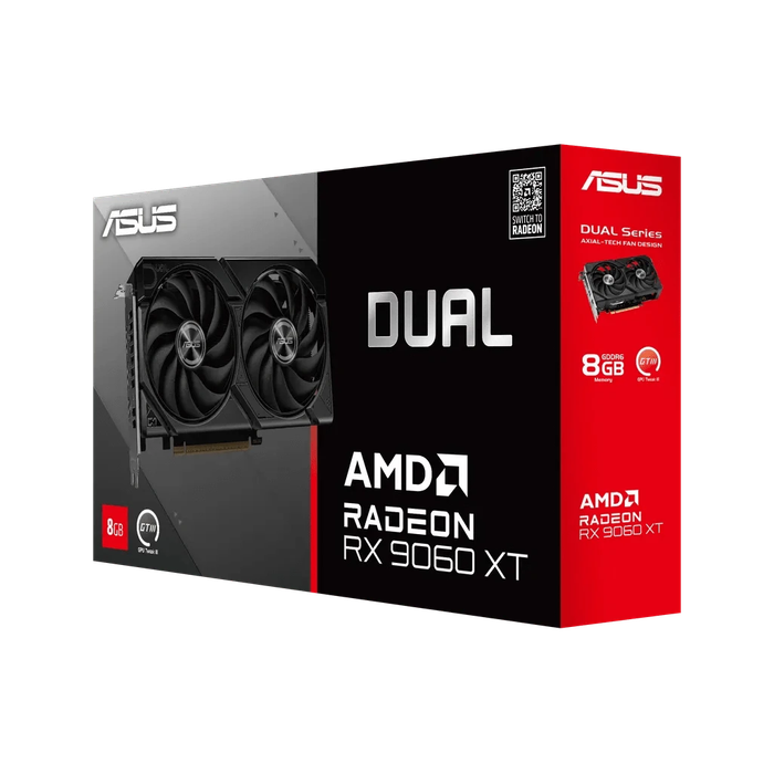 ASUS DUAL-RX9060XT-8G, Radeon RX 9060 XT