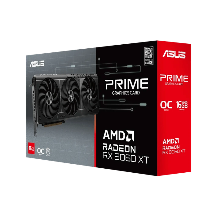 ASUS Prime Radeon RX 9060 XT O16G, Radeon RX 9060 XT