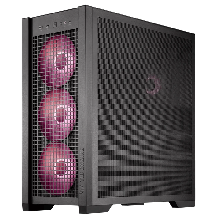 ASUS TUF Gaming GT302 ARGB, Midi Tower, PC, Black