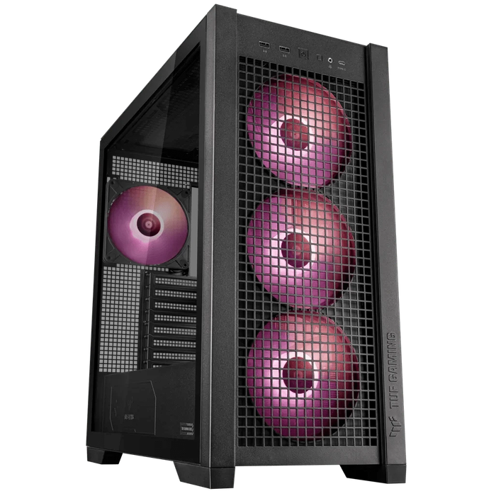 ASUS TUF Gaming GT302 ARGB, Midi Tower, PC, Black