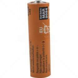 Battery - 1.5V AA Duracell Alkaline Each Part No: BA01-2