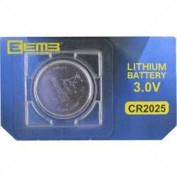 Battery - Lithium 3V CR2025 20mm Part No: BA34