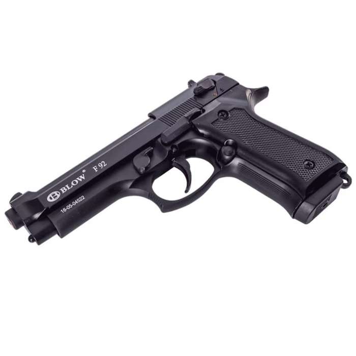 Blow F92 Black Blank/Pepper Gun (Semi Auto|15+1|9mm PAK) - GSA